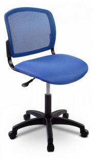 Бюрократ CH-1296NX/BLUE спинка сетка синий сиденье темно-синий Кресло
