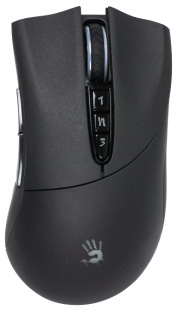 A4 Bloody R3 metal feet черный Беспроводная (3200dpi) USB игровая Мышь