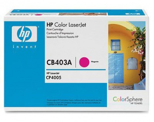 HP Original CB403A magenta для Color LaserJet CP4005 Картридж