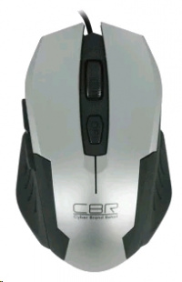 CBR CM-333 Silver-Black Мышь