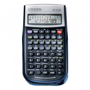 Citizen SR-270N черный 10+2-разр. 2-х стр. дисплей, 236 функций Калькулятор