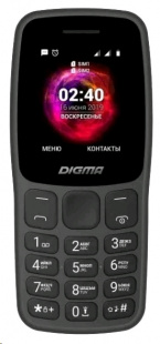 Digma Linx C170 32Mb графит Телефон мобильный