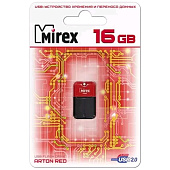 16GB Mirex Arton Красный (13600-FMUART16) Флеш карта