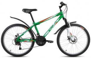24 Forward Altair MTB HT 24 disc (14"/24"18 ск.) зеленый велосипед