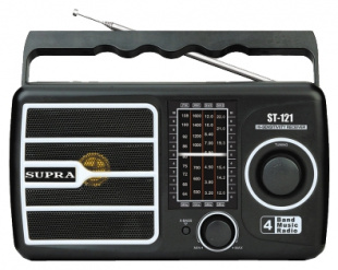 Supra ST 121 black радиоприемник