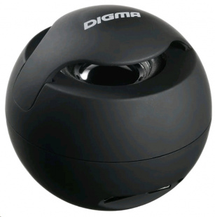Digma S-11 черный 3W 1.0 BT/USB 300mAh (SP113B) Колонки