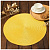 Салфетка сервировочная Доляна  "Классика", цв.желтый, d 38 см   4360973 кухонные аксессуары