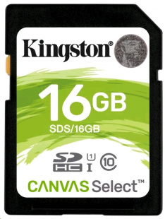 SDHC 16Gb Class10 Kingston SDS/16GB Флеш карта