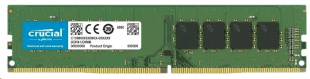 DDR4 4Gb 2400MHz Crucial CT4G4DFS824A RTL PC4-19200 CL17 DIMM 288-pin 1.2В kit single rank Память
