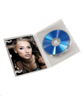 Hama на 1CD/DVD H-83895 Jewel Case прозрачный (упак.:5шт) Коробка