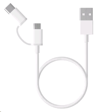 Кабель USB Xiaomi Mi 2-in-1 USB Cable Micro USB to Type C (100cm) SJV4082TY от магазина Zakaz43