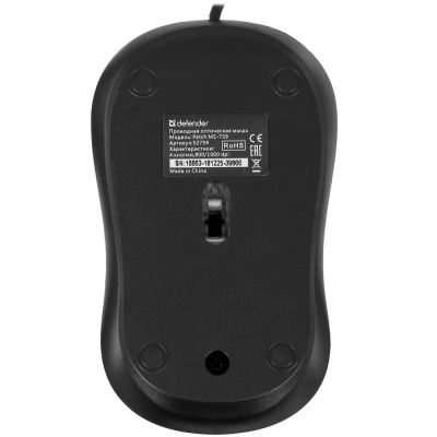 Мыши Defender Patch MS-759 черный 52759 от магазина Zakaz43