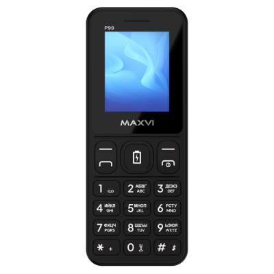 Сотовые телефоны Maxvi P99 black 00000005305 от магазина Zakaz43