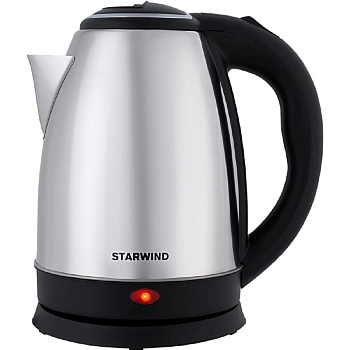 Чайники Starwind SKS1771 серебристый/черный — фото, цена, купить