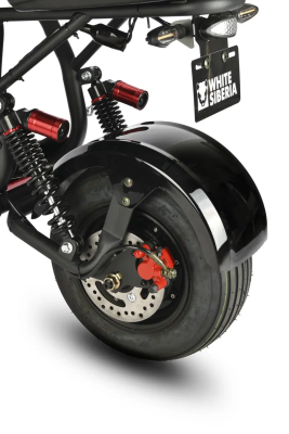 Электроскутер White Siberia Mini R 3.0 Black 60V  от магазина Zakaz43