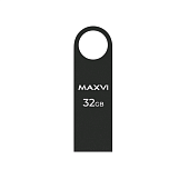 Флэш память USB 32GB Maxvi MK dark grey (FD32GBUSB20C10MK) — фото, цена, купить