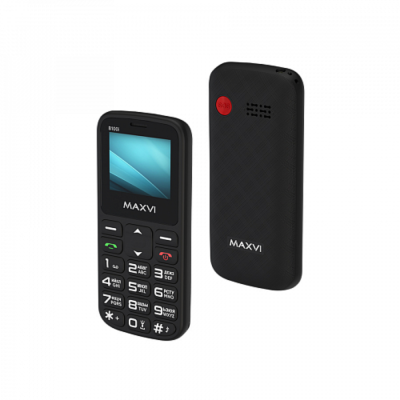 Сотовые телефоны Maxvi B100i black 5184 от магазина Zakaz43