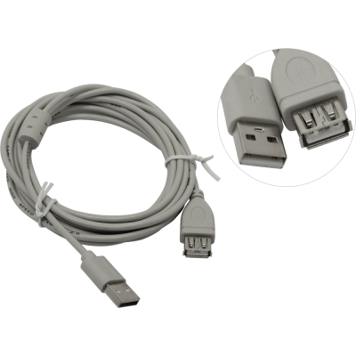 Кабель USB USB  2.0  AM/AF 3.0м удлинитель Belsis BW1402 BW1402 от магазина Zakaz43