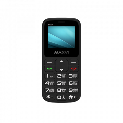 Сотовые телефоны Maxvi B100i black 00000005184 от магазина Zakaz43