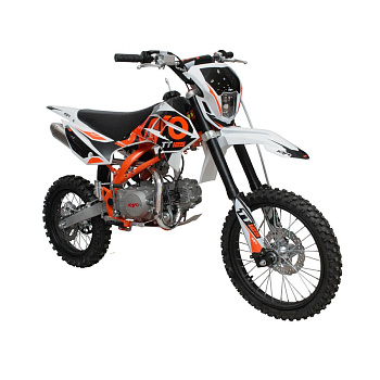 Питбайки KAYO BASIC K125EM 17/14 KRZ (механ.сцепл.эл.стартер 2024 г) заводская упаковка 1560012-789-2468 — фото, цена, купить