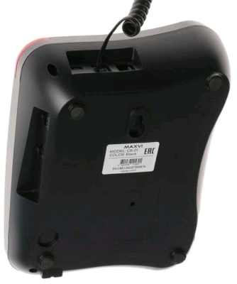 Телефоны проводные Maxvi CB-01 black 4454 от магазина Zakaz43