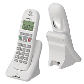 Телефоны DECT Maxvi AM-01 white — фото, цена, купить