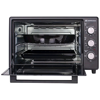 Жарочные шкафы ESPERANZA TO-38 BL (черный) — фото, цена, купить