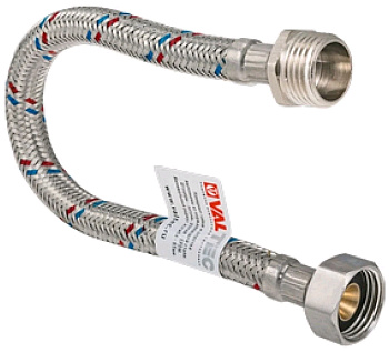 Аксессуары для подключения Подводка д/воды  1/2" - 50см  г.г. VALTEC — фото, цена, купить