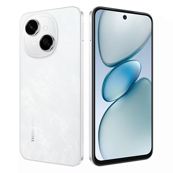 Смартфоны Tecno Spark Go 1 3/64GB Glittery White — фото, цена, купить