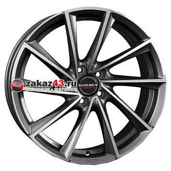 Диски Borbet VTX 8,5x19/5x112 ET20  DIA66,5 Graphite polished WHS499226 — фото, цена, купить