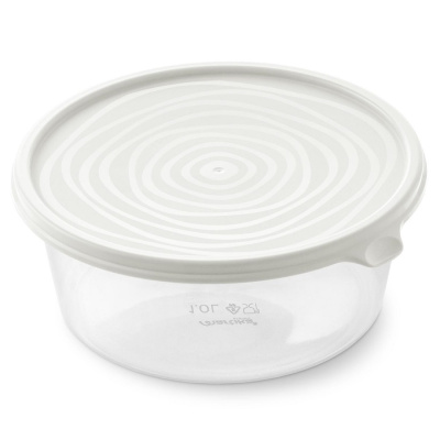 Посуда для микроволновки Контейнер пл 1,0л круглый "Сальваре"колор С223КОЛ С223КОЛ от магазина Zakaz43