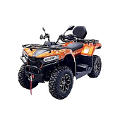 Квадроциклы трициклы Bizon YK450AL EPS EFI Инжектор, Водяное охл, Привод 4х4, Лебедка, Усилитель руля (ПТС) (Оранжевый) — фото, цена, купить