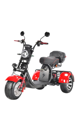 Электротрицикл White Siberia Pro Trike 3000W Red  от магазина Zakaz43