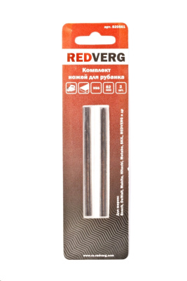 Ножи Нож для рубанка REDVERG 82х5,5 мм быстрорежущая сталь (2 шт)(820561)  от магазина Zakaz43