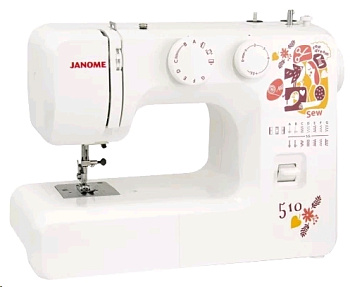Швейные машины Janome Sew dream 510 белый — фото, цена, купить