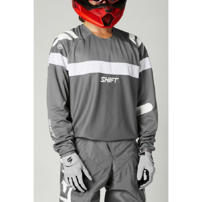 Мотоджерси Shift White Label Void Jersey (Grey/White, M, 2022 (26490-187-M)) 26490-187-M от магазина Zakaz43
