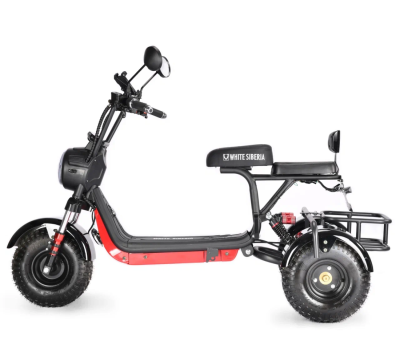 Электротрицикл White Siberia Trike Mini Black 1500W WS-PRO-M-B от магазина Zakaz43
