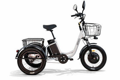 Электротрицикл Eltreco Porter Fat 700 серебристый матовый 022872-3209 от магазина Zakaz43