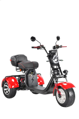 Электротрицикл White Siberia Pro Trike 3000W Red WS-PRO-TR-R от магазина Zakaz43