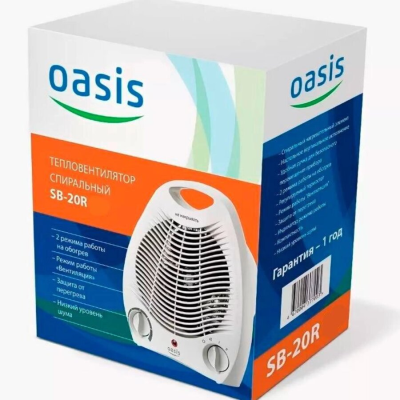 Тепловентиляторы Oasis SB-20R 4640130905835 от магазина Zakaz43