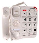 Телефоны проводные Maxvi CB-01 white — фото, цена, купить