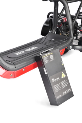 Электротрицикл White Siberia Trike Mini Black 1500W  от магазина Zakaz43