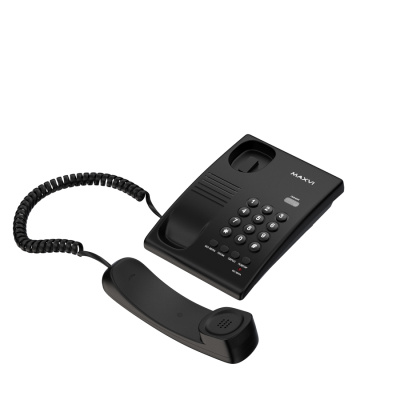 Телефоны проводные Maxvi CS-02 black 5563 от магазина Zakaz43