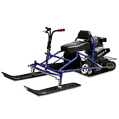 Мотобуксировщики Мотобуксировщик с лыжным модулем ХАСКИ (7л.с.) — фото, цена, купить