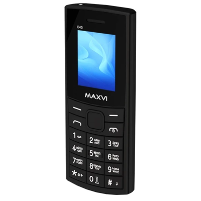 Сотовые телефоны Maxvi C40 black 00000005097 от магазина Zakaz43