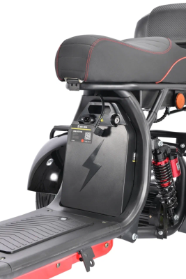 Электротрицикл White Siberia Pro Trike 3000W Black  от магазина Zakaz43