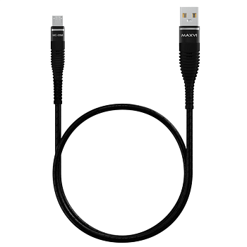Кабель USB USB  2.0  AM/Micro 1м Maxvi MC-05M black — фото, цена, купить