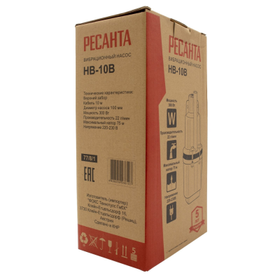 Насосы глубинные Ресанта НВ-10В 77/8/1 от магазина Zakaz43