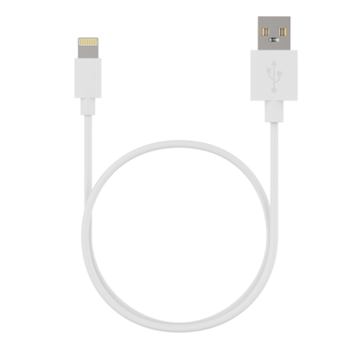 Кабель USB USB  2.0  AM/Lightning 1м Maxvi MC-03 white 3593 от магазина Zakaz43