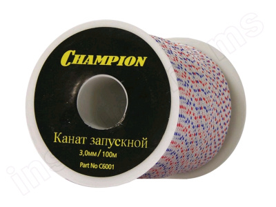 Запчасти для бензоинструмента Канат запускной 1 метр "d 3,5мм" (Champion) C6002 от магазина Zakaz43